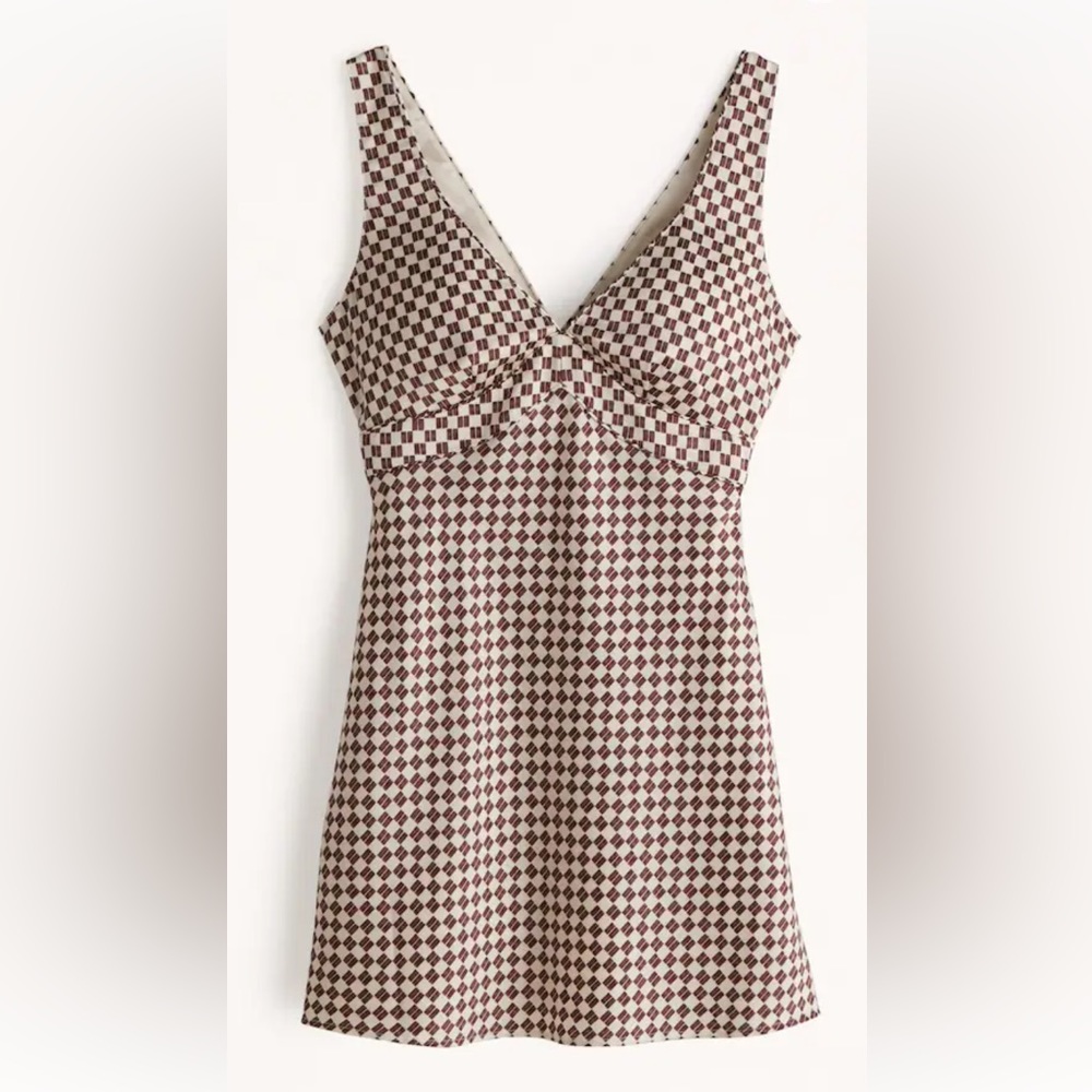 Abercrombie satin slip dress size small